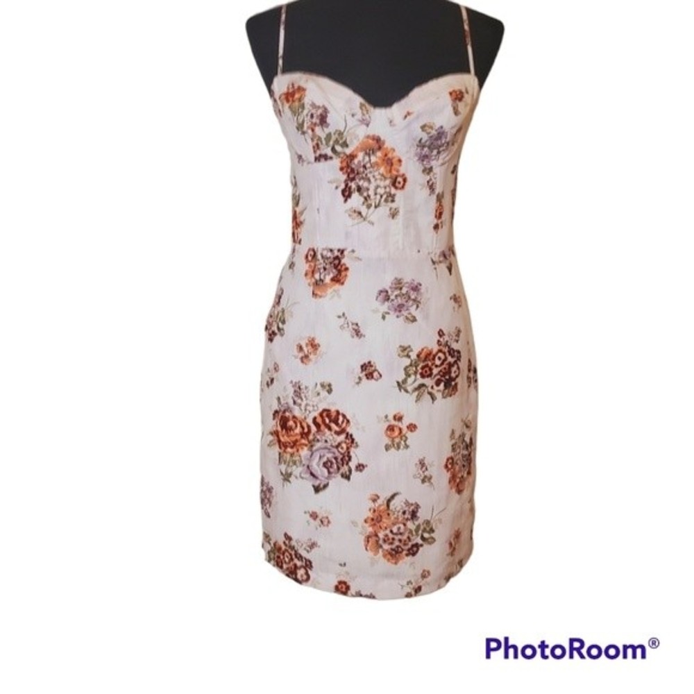 Brock Collection x H&M powder pink floral Corset top dress Spring